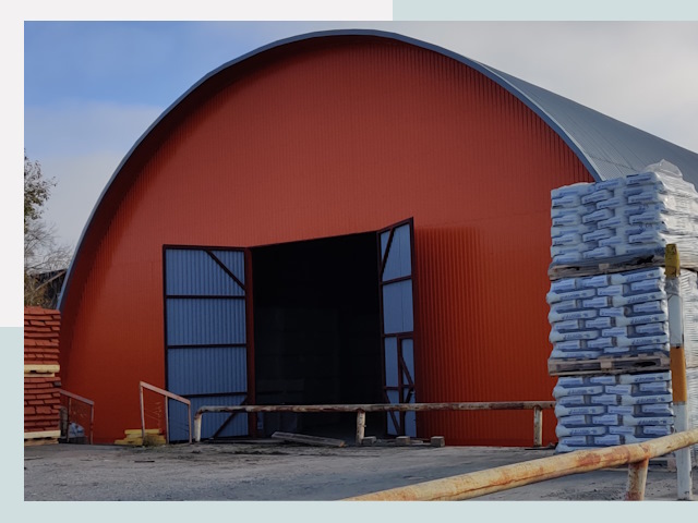 Полукруглые ангары по цене от 607 руб. в Жигулёвск