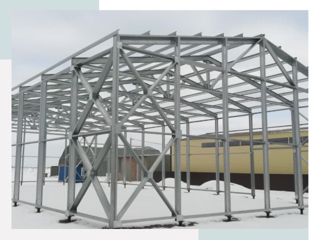 Каркасные ангары в Жигулевске