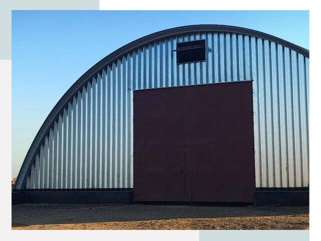 Бескаркасные ангары в Жигулевске