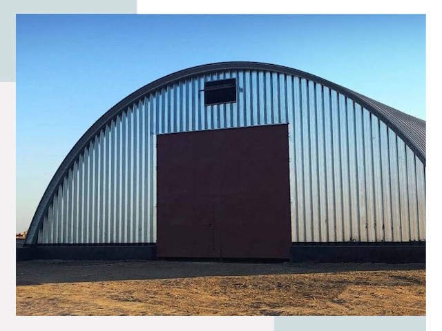 Арочные ангары в Жигулевске