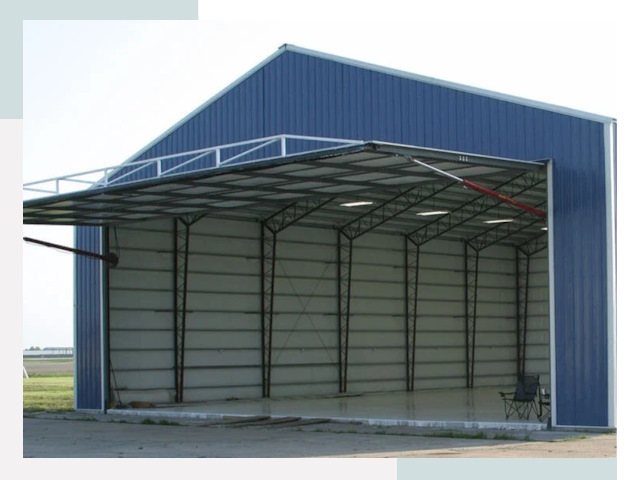 Прямо стенные ангары в Жигулевске