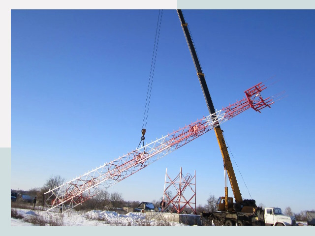 Строительство башен связи в Жигулевске от 607 руб.