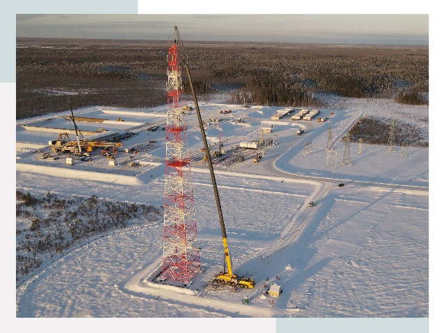 Мачты связи в Жигулевске