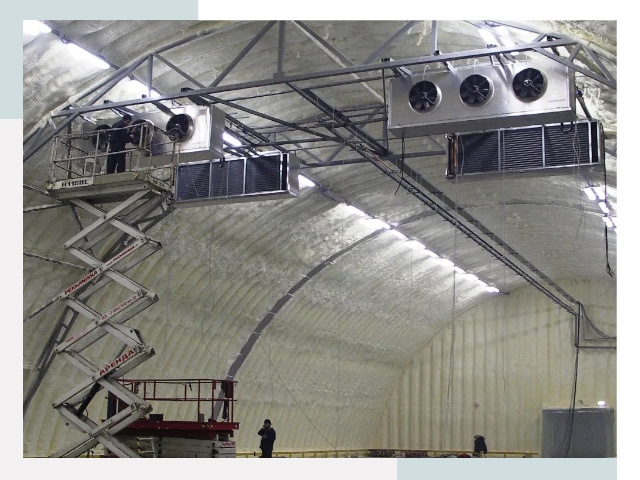 Оснащение ангаров в Жигулевске