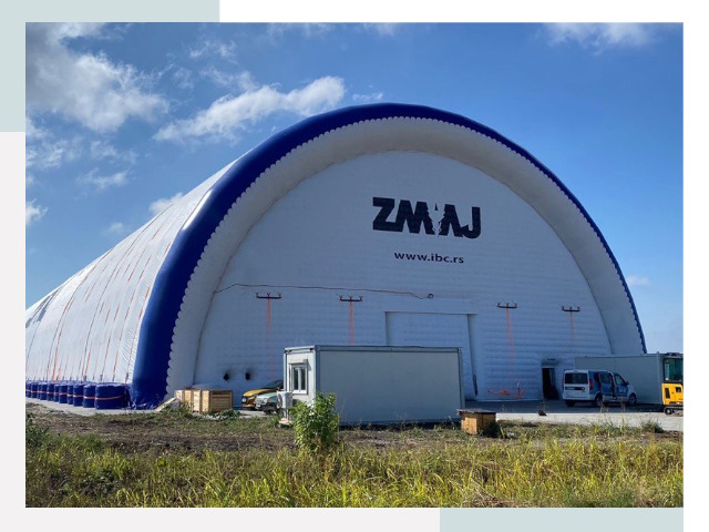 Брендирование ангаров в Жигулевске