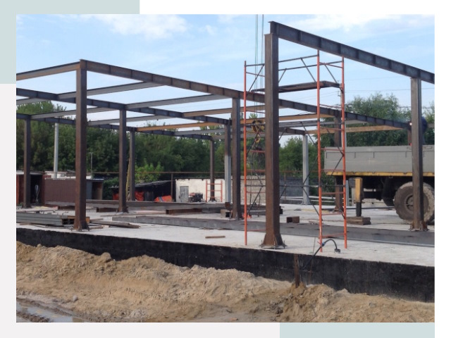 Фундамент для ангаров в Жигулевске