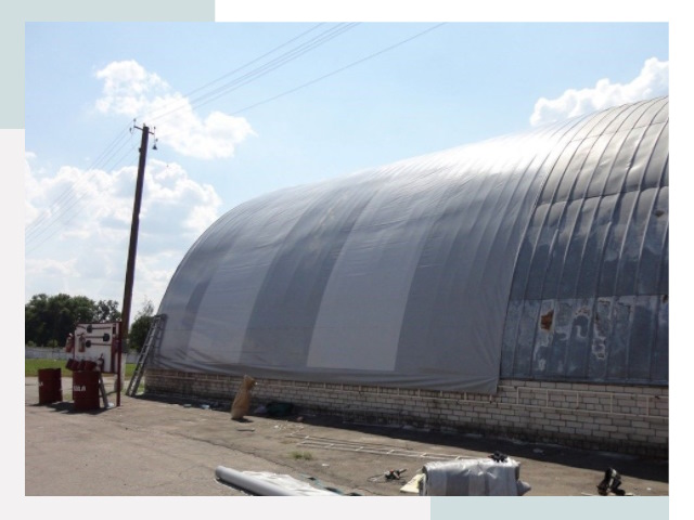 Ремонт ангаров в Жигулевске