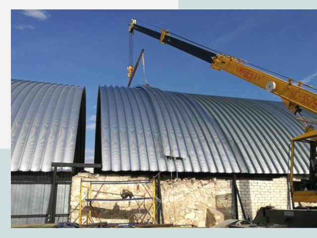 Реконструкция ангаров в Жигулевске от 607 руб.