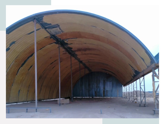 Реконструкция ангаров в Жигулевске