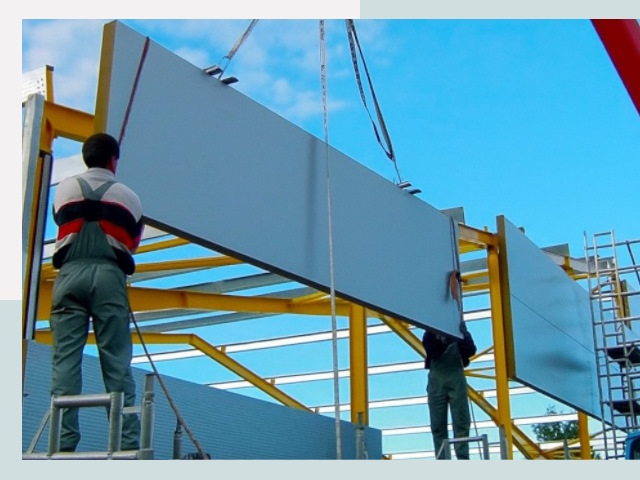 Монтаж сэндвич-панелей в Жигулевске от 607 руб.