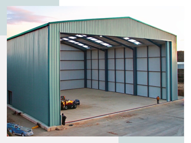 Строительство ангаров в Жигулевске