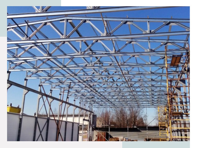 Металлокаркасы для складов в Жигулевске